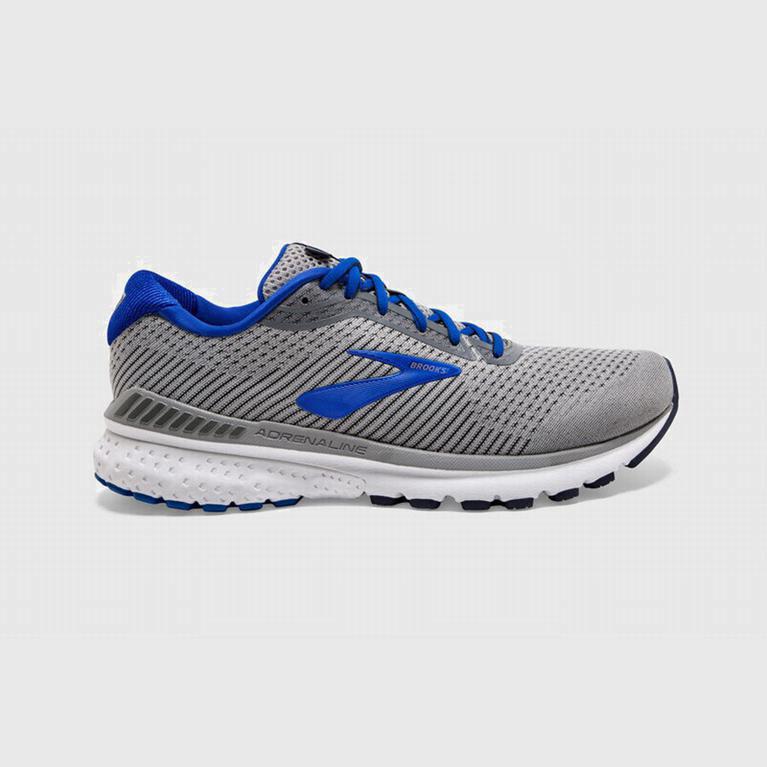 Tenis Brooks Adrenaline Gts 20 - Zapatillas Para Correr En Asfalto Hombre - Azules / Gris (RPDS-6903